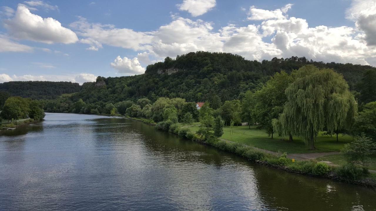 Villa Direkt Am Main Karlstadt Esterno foto