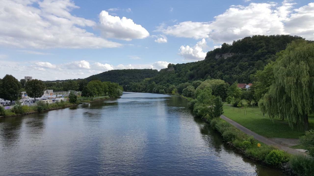 Villa Direkt Am Main Karlstadt Esterno foto